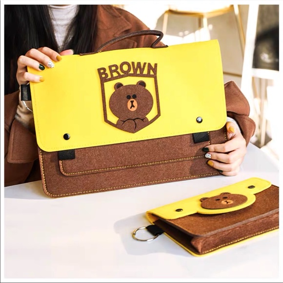 Accessories Line Friends Laptop Bag With Handle Poshmark